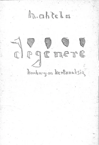 Dégénéré: Kauhu- ym. kertomuksia - H. Ahtela