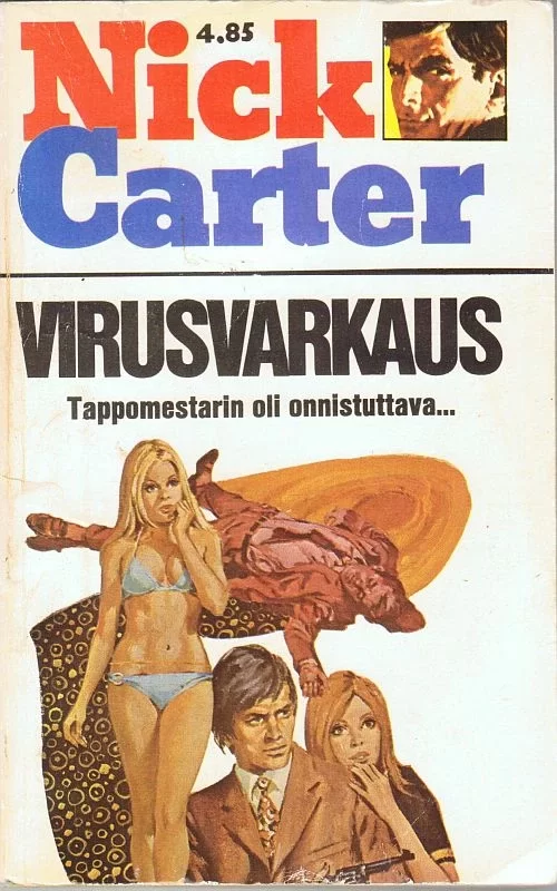 Virusvarkaus (Nick Carter #56) - Nick Carter, Lukemistolehdet ja taskukirjat 
