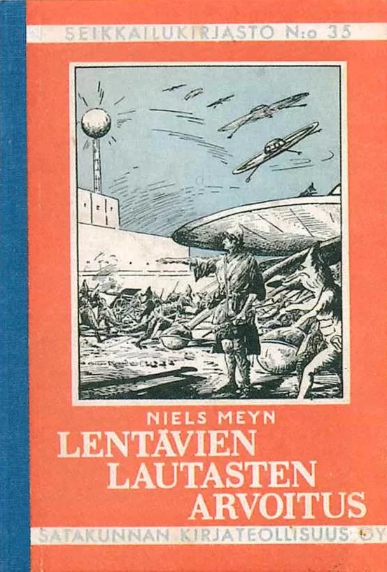 Lentävien lautasten arvoitus (Seikkailukirjasto #35) - Niels Meyn