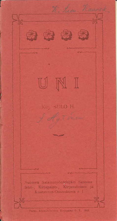 Uni - Sulo M. Hytönen