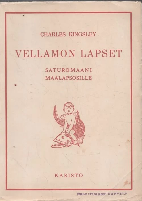 Vellamon lapset: Satukertomus maalapsosille - Charles Kingsley
