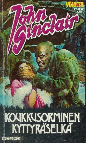 3/1989: Koukkusorminen kyttyräselkä (Yöjuttu-pokkarit #9) - Lukemistolehdet ja taskukirjat , Jason Dark