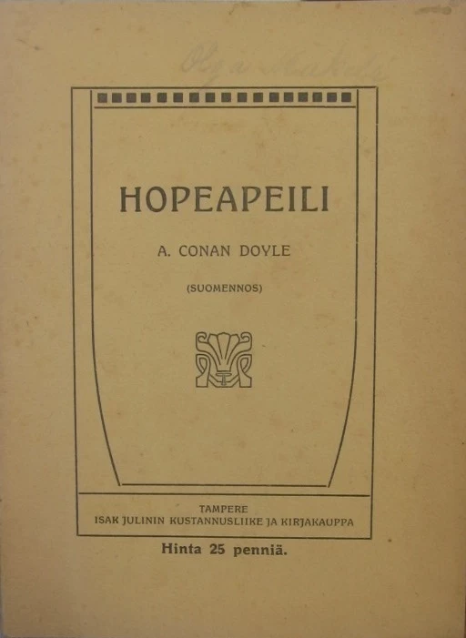 Hopeapeili - Arthur Conan Doyle