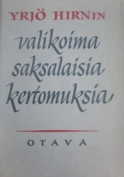 Saksalaisia kertomuksia romantiikan aikakaudelta - Yrjö Hirn
