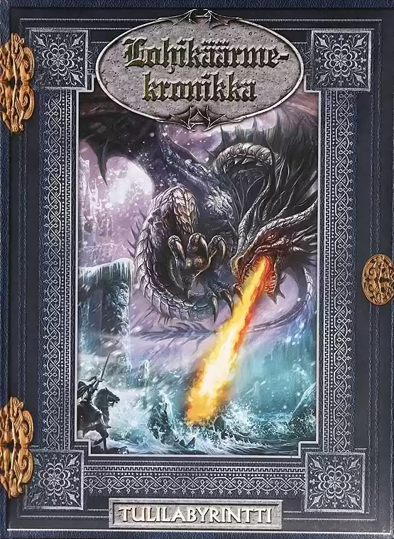 Tulilabyrintti (Lohikäärmekronikka #2) - Claire Hawcock