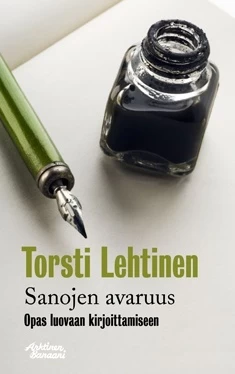 Sanojen avaruus: Opas luovaan kirjoittamiseen - Torsti Lehtinen