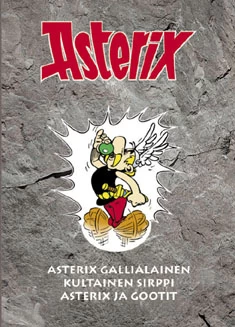 Asterix gallialainen; Kultainen sirppi; Asterix ja gootit (Asterix-kirjasto #1) - René Goscinny, Albert Uderzo