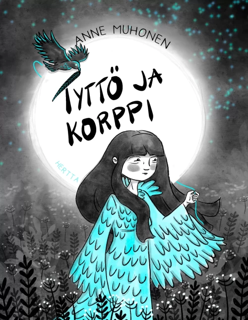 Tyttö ja korppi