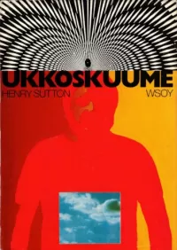 Ukkoskuume