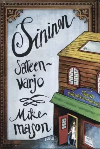 Sininen sateenvarjo