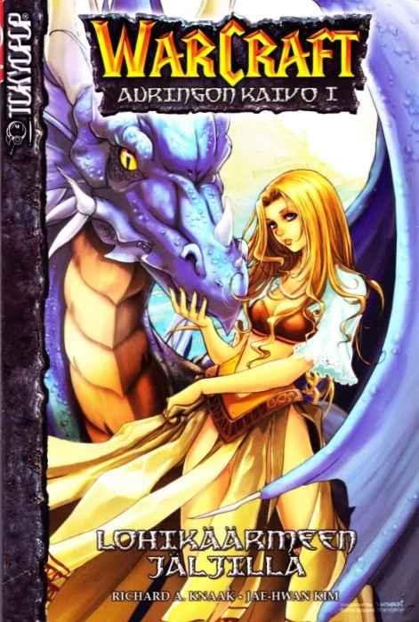 Lohikäärmeen jäljillä (Warcraft: Auringon kaivo #1) - Richard A. Knaak, Jae-Hwan  Kim